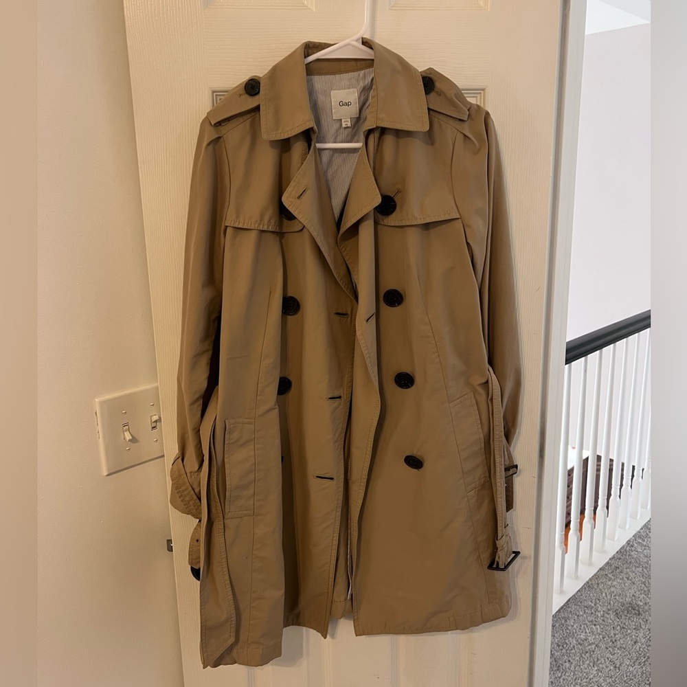 GAP Tan Trench Coat